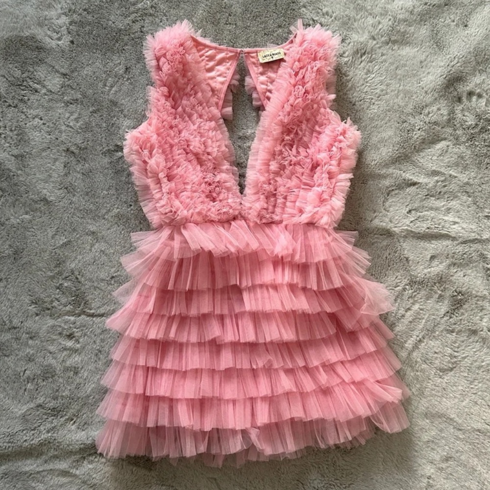 Pink Tulle Dress